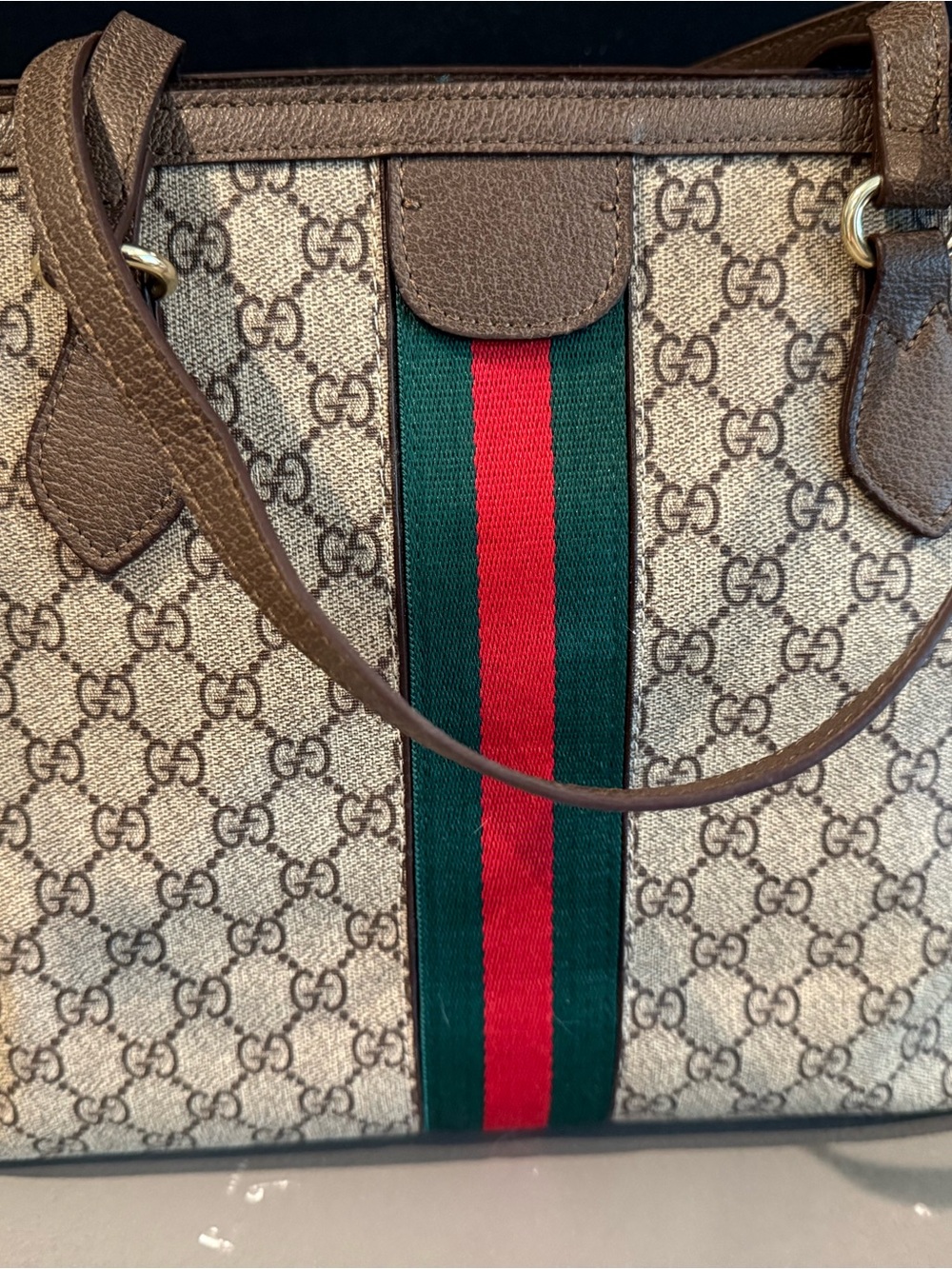Designer INSPIRED GG Ophidia large Boston bag and wallet - Picture 4 of 7